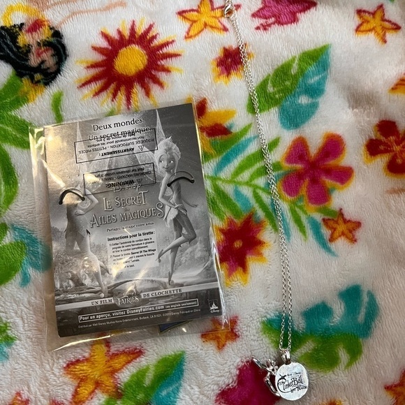 Tinker Bell, Disney, secret of the wings, charm and kids necklace bundle - Picture 2 of 6